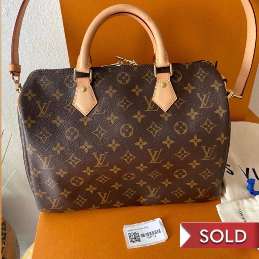 ❌Sold ❌Louis Vuitton Speedy 30 Bandouliere